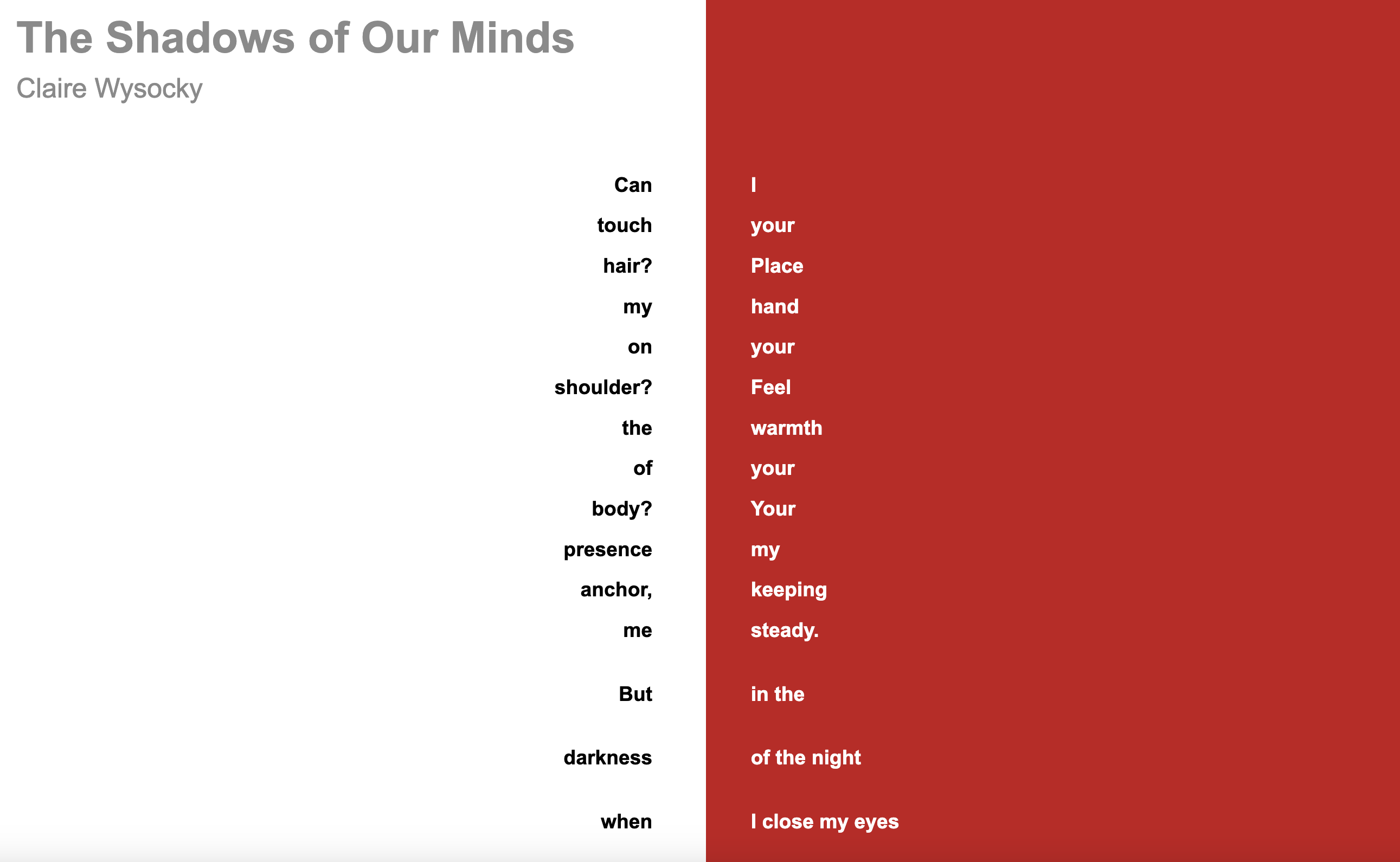 The Shadows of Our Minds preview