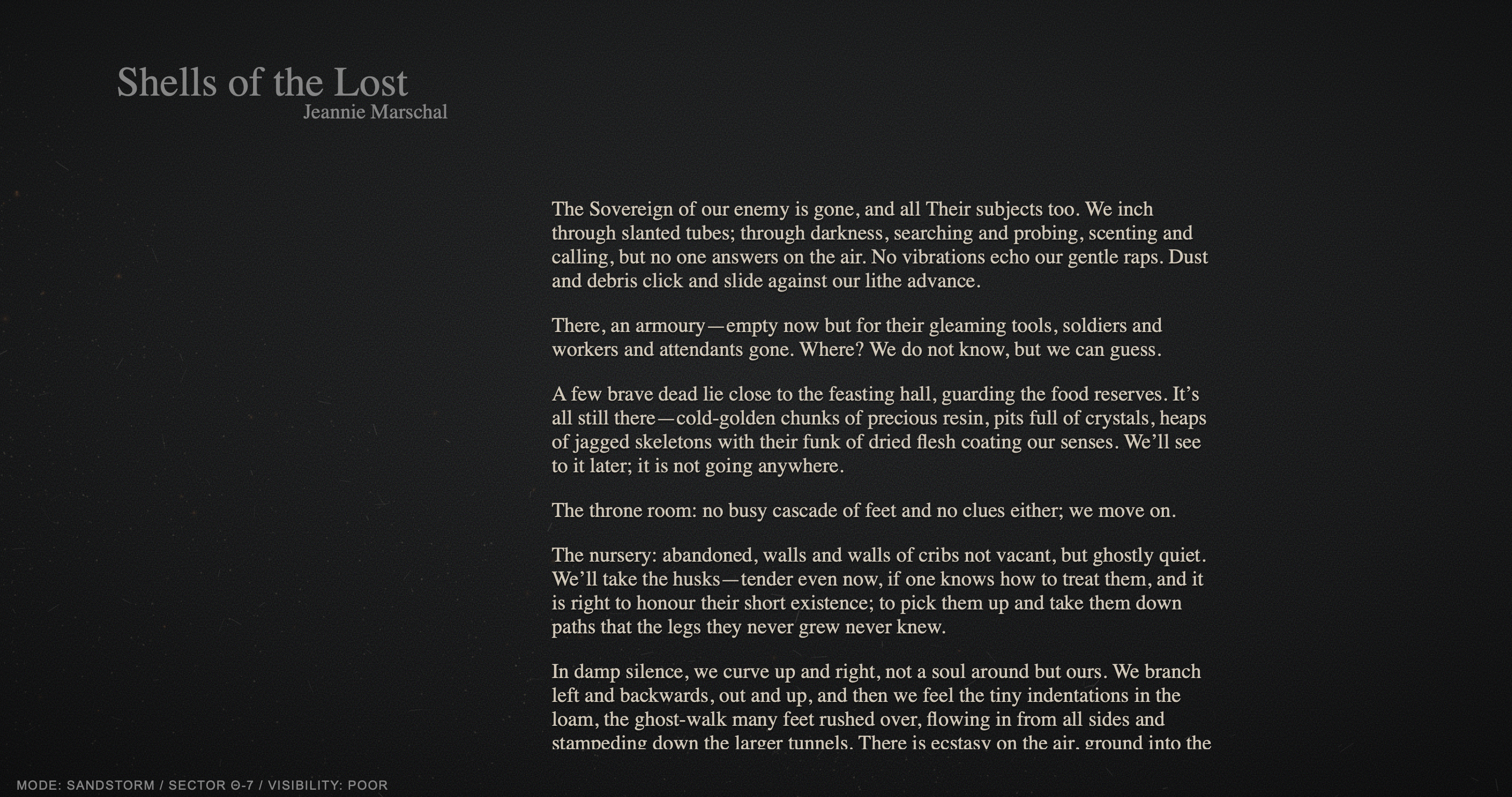 Shells of the Lost preview