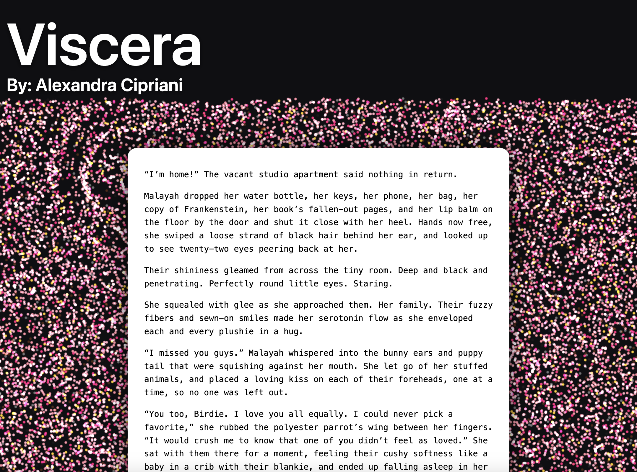 Viscera preview